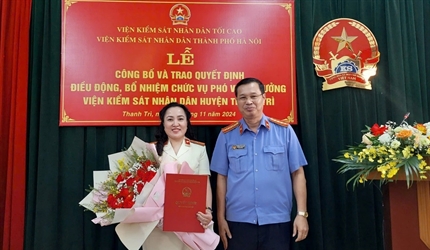 Lễ công bố và trao Quyết định điều động, bổ nhiệm chức vụ Phó Viện...